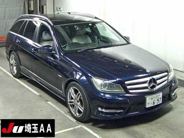 17202 Mercedes benz C class wagon 204248 2011 г. (JU Saitama)